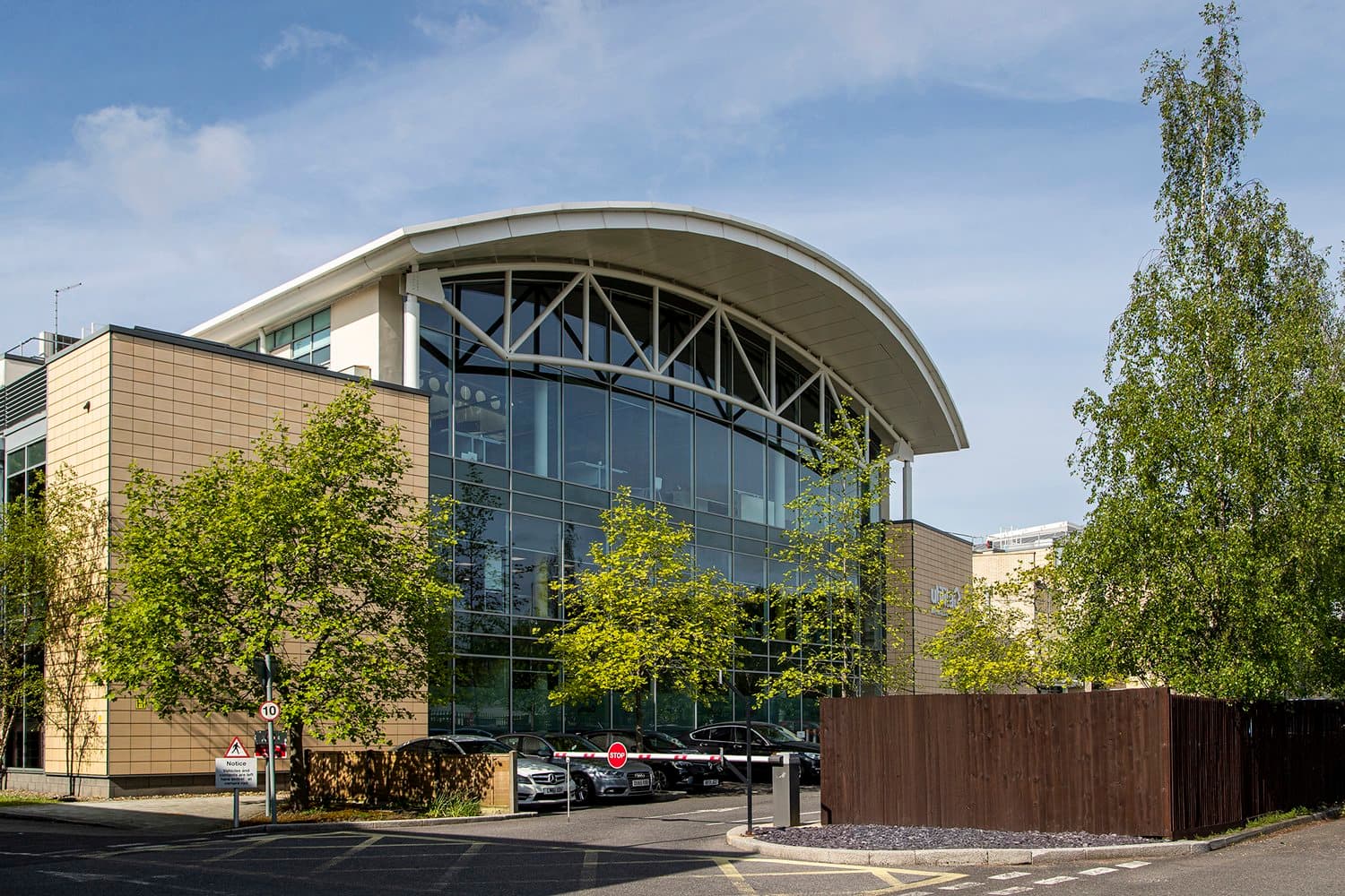 An image of Hutwood Court on Bournemouth Road, Eastleigh - the office of Canary Care.